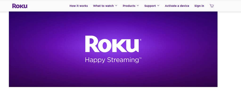 Roku Homepage