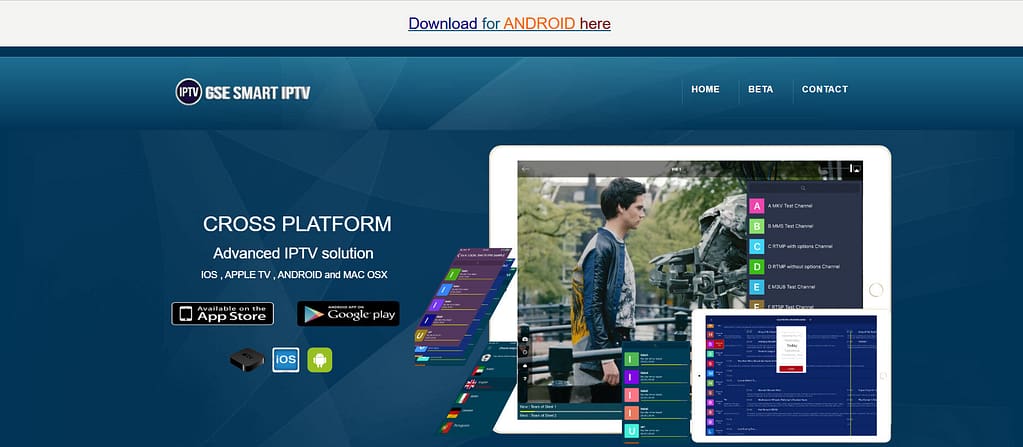 Main Screen Gse Smart IPTV
