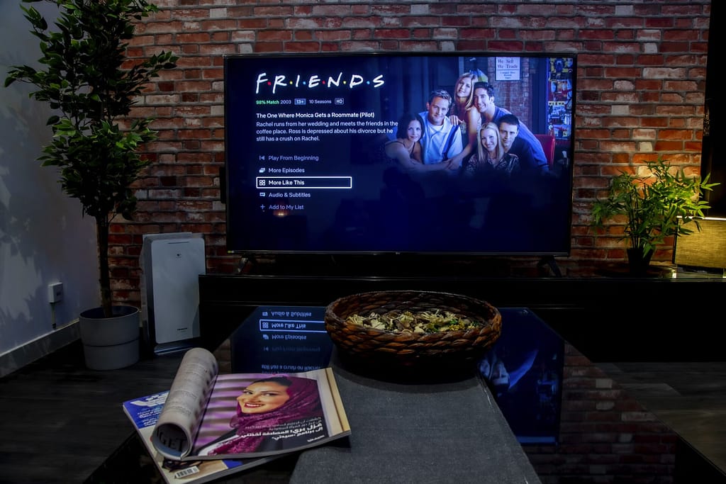 LG Smart TVs main screen