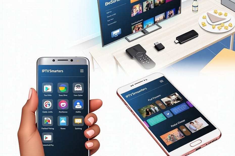 IPTV Smarters Pro on Android, iOS, and Firestick