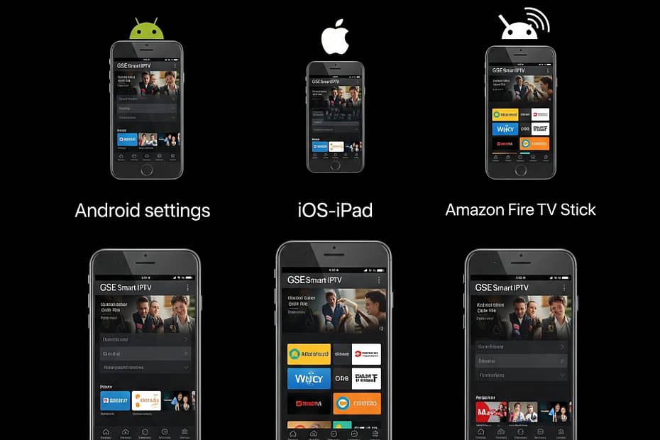 How to Install GSE Smart IPTV on Android, iOS, and Firestick